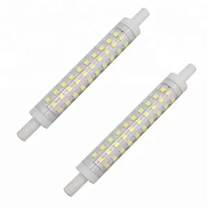 Hot sale 360degree DIMMABLE 220-240V LED R7s Replacing Halogen Bulb 500W 118mm LED lamp J118 10W Energy saving LED lighting