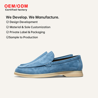 Mocassins en cachemire pour femmes, chaussures décontractées respirantes en tricot, à enfiler, plates, légères et confortables pour le bureau et les trajets quotidiens