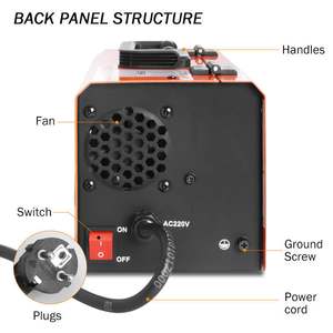 Soudeuse TIG MAG MIG-160 <span class=keywords><strong>MMA</strong></span> 160A IGBT Aluminium CO2 MIG-220 <span class=keywords><strong>MMA</strong></span> Machine à souder à onduleur V sans gaz État neuf pour ligne de moulin à tubes - Product Image 2
