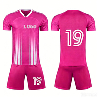 Seragam Sepak Bola V-neck, Setelan Seragam Sepak Bola Pria, Perlengkapan Sepak Bola, Seragam Sepak Bola Bernapas, Jersey Sepak Bola OEM Pro Wear
