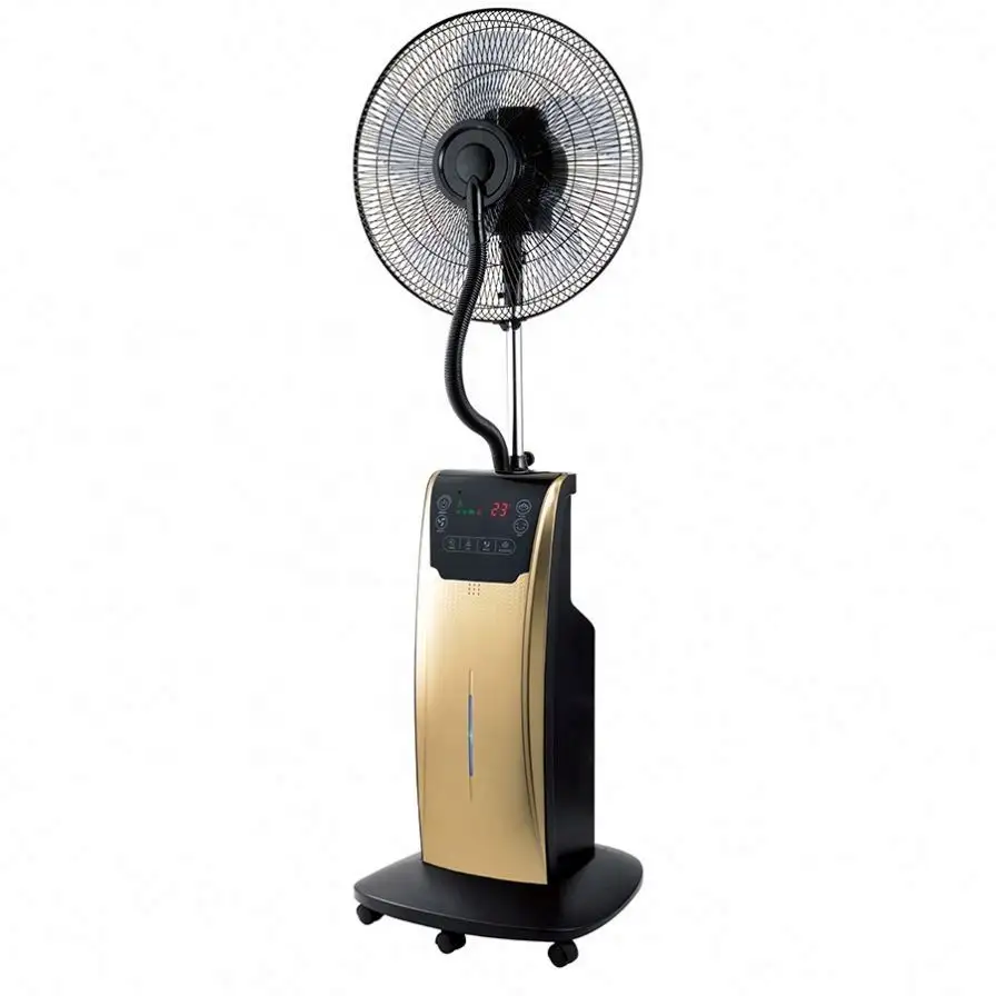 16 Inch Indoor Water Cooling Ventilateur Mist Stand Fan Mist Fan