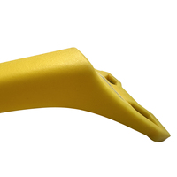 RX38199 grattoir en plastique de sécurité avec 1 lame en acier pratique outil de grattoir de nettoyage durable pour autocollant sol de fenêtre sombre sale