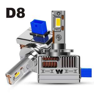 <span class=keywords><strong>หลอด</strong></span><span class=keywords><strong>ไฟ</strong></span><span class=keywords><strong>หน้า</strong></span>รถยนต์ LED รุ่น D ซีรีส์ 90 วัตต์ 18000 ลูเมน สว่างพิเศษ 3 ท่อทองแดง D1S D2S D3S D4S D5S D8S ชุดแปลงหลอดไฟ 6000K สีขาว - Product Image 5