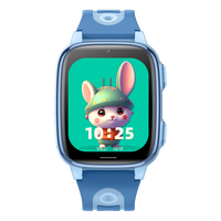 Reloj Inteligente para Niños con Tarjeta SIM 4G, Pantalla de 1.83 Pulgadas, 730 mAh, D51, Admite Posicionamiento Preciso en Tiempo Real, Llamadas Bidireccionales, Videollamadas, Llamadas SOS