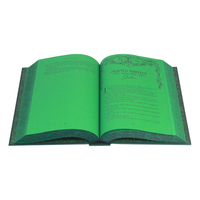 Impression de livres à couverture rigide laminée mate, bords imprimés personnalisés, détails en feuille d'aluminium, édition spéciale, roman de fiction, usine OEM