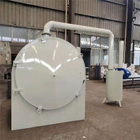 Horno de Carbonización de Aserrín/Línea de Producción de Carbón Vegetal de Cáscara de Coco Industrial, Estufa de Carbonización