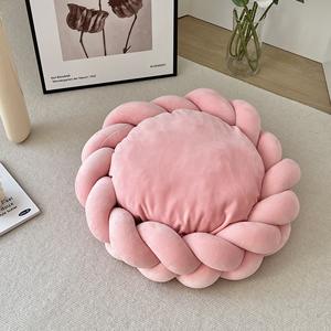 เตียงโซฟาสุนัขสองด้านสุดหรูทรงสี่เหลี่ยมผืนผ้าขนาดใหญ่พร้อมอุปกรณ์เสริมที่ถอดออกได้ระบายอากาศได้หรูหรามีรูปแบบแข็ง - Product Image 4