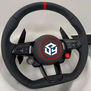 Volante Deportivo de Fibra de Carbono Mejorado con Levas de Cambio para Volkswagen Golf 2019 2020 2021 2022 <span class=keywords><strong>2023</strong></span> 2024 - Product Image 1