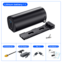 Batterie de vélo électrique certifiée EN50604 avec contrôleur pour cellules Li-ion 18650, compatible avec les tubes de descente de bouteilles d'eau