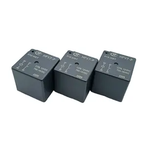 Hongfa 902A 60A 80A Pengukur Energi Paduan Perak Kumparan Tunggal Kumparan Ganda HFV7-P-012-HST/005VDC/024VDC Relay Gerendel Magnetik