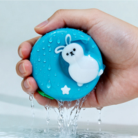 Savon Solide Transparent Fait Main pour Enfants, Motif Lapin et Étoile, Marque Privée, Bain Naturel, Parfum Personnalisé, Savon Professionnel Direct