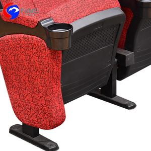 Sillones para un cine asientos doble, silla de asientos de cine fijo con portavasos, sillas de cine rústico - Product Image 6