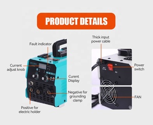 Soldadora Portátil al Mejor Precio, Máquina de Soldadura por Arco de 220v, Máquina de Soldadura <span class=keywords><strong>MIG</strong></span> para Trabajos de Soldadura - Product Image 5