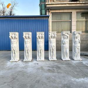 Columnas de Mármol MILY con Diseño Romano Europeo Personalizado para Decoración de Exteriores de Casas, Villas y Hoteles - Product Image 2