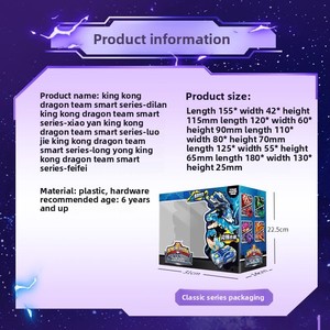 Jouet de Transformation Combinée Robots en Plastique King Kong <span class=keywords><strong>T</strong></span>-<span class=keywords><strong>Rex</strong></span> Team - Série Classique Suprême Dilar Shaoyan Luojie Feilong Yongling - Product Image 4