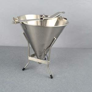 Yolecen Commercial 20 polvo bolas xarope funil engroçado aço inoxidável funil cônico destacável Frame garfo utensílio Material - Product Image 4