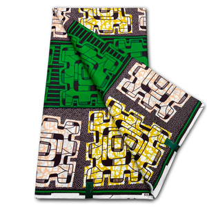 <span class=keywords><strong>Pagne</strong></span> Wax 100% Coton Polyester Super Dutch Wax : Une Véritable Réplique <span class=keywords><strong>de</strong></span> la Marque Hollandaise - Qualité Supérieure - Product Image 3