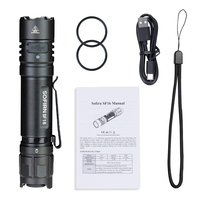Lampe torche UV portable Sofirn SF16 rechargeable 18650 avec interrupteur arrière pour la détection