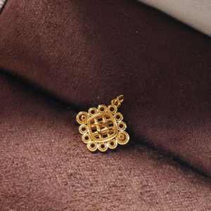 UM JEWELRY Children's & Unisex Copper Pendants Pearl Inlay Plain Design NGTC Certified Trendy Daily Wear for <b>Friend</b> Gatherings - Product Image 3