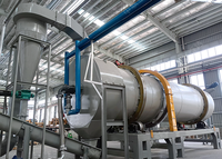 Séchoir rotatif à vapeur TDGD en acier inoxydable SUS316L pour la séchage industriel des marcottes, sciure de bois et copeaux de bois