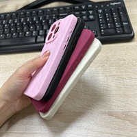 Coque de téléphone texturée froissée et plissée, design pliable mignon et tendance, protection intégrale antichoc compatible iPhone 17 16 Pro Max 15 14 13