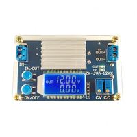 Gran oferta convertidor de CC 12A 160W CC CV Buck módulo de potencia reductor 5,3-32V a 1,2-32V Placa de medidor de pantalla de potencia de corriente de voltaje