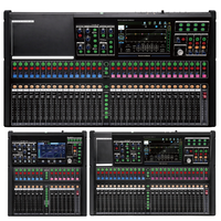 Console audio numérique professionnelle PT-32 32 canaux pour DJ, mixeur de son de scène, système audio, contrôleur de karaoké