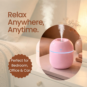 เครื่องเพิ่มความชื้นในอากาศแบบพกพาขนาดเล็ก พอร์ต USB ใช้คลื่นอัลตราโซนิก สำหรับรถยนต์ บ้าน และโรงแรม-ขายส่ง - Product Image 5
