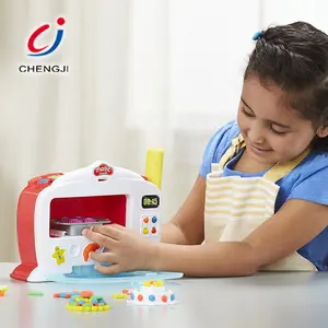 Eğitici kil makinesi çocuk diy modelleme plastik sihirli renk hamur