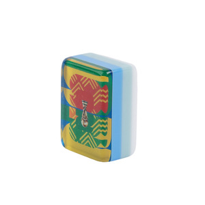 Juego de Mahjong Moderno de Cuatro Capas de Acrílico Personalizable, con Fichas Pulidas a Mano, para Uso Doméstico y de Viaje - Product Image 5