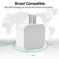 Ugreen — chargeur mural double usb 5V 3.4A, pour téléphone ios et android