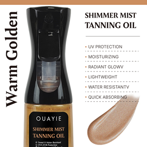 Aceite Bronceador en Bruma con Brillo Dorado Cálido SPF15 de 200ml de Marca Privada BLIW, Fácil de Aplicar, Aceite Iluminador Corporal <span class=keywords><strong>Autobronceador</strong></span> - Product Image 3