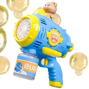 Juguete de Burbujas, Precio Económico, Juguete <span class=keywords><strong>para</strong></span> Fiestas al Aire Libre, Oso de Dibujos Animados, Pistola de Burbujas de Agua con Luz <span class=keywords><strong>El</strong></span>éctrica Espacial, Juguetes <span class=keywords><strong>para</strong></span> Niños - Product Image 6