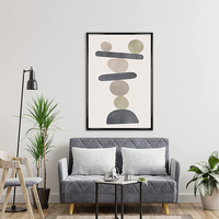 Cadre photo mural moderne personnalisable en plastique PS écologique, doré, simple, noir, blanc, format A4, vente en gros