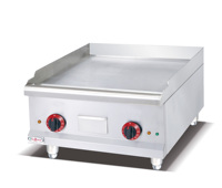 Wajan Panggang Gas Stainless Steel Komersial untuk Dapur, untuk Restoran Steak Hamburger dan Perlengkapan Hotel