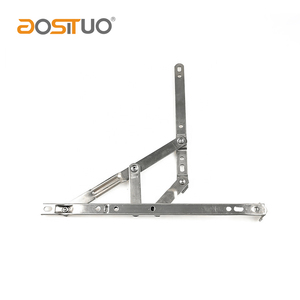 ราคาโรงงาน อุปกรณ์หน้าต่างบานเปิดสแตนเลส 201/304 ร่อง 13.5 มม. แบบ 4 บาร์ สำหรับกรอบหน้าต่างยุโรป - Product Image 5