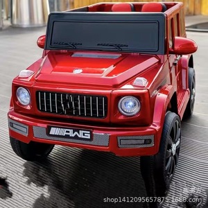 Children's Electric Four-Wheel Off-Road Rc Car Red Double Seat Ready-To-Go Indoor-Outdoor 2 To 4 Years - Product Image 3