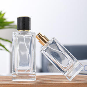 Flacone Spray Vuoto Portatile Cilindrico da 10ml in Vetro Trasparente con Tappo a Vite Vintage e Superficie Opaca, Personalizzabile con Logo, per Profumo e Cura della Pelle - Product Image 2