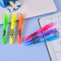 Pena Stabilo Warna-warni Lucu Laris Manis, Dapat Dihapus dengan Gesekan, Pena Fluoresen Termostat, Pena Warna Dapat Dihapus, Grosir