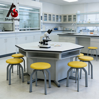 Chaise de laboratoire scientifique moderne et durable pour étudiants (écoles et universités) et postes de travail dentaires en clinique – Mobilier commercial