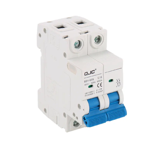 QJC C16 1/2/3/4/5/6/16/<span class=keywords><strong>20</strong></span>/25/32/40/50/63 Amperios MCB 2 Polos Unipolar CA CC Mini Disyuntores de Circuito en Miniatura - Product Image 3