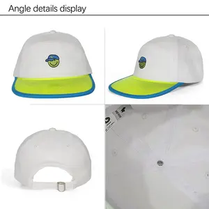 Cappello estivo estivo a tesa piatta per bambini per bambini protezione uv da esterno sport essenziali cappellino da Baseball regolabile