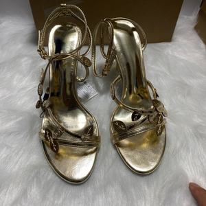 Stile <span class=keywords><strong>oro</strong></span> <span class=keywords><strong>con</strong></span> cinturino alla caviglia <span class=keywords><strong>sandali</strong></span> <span class=keywords><strong>con</strong></span> <span class=keywords><strong>tacco</strong></span> da donna Sexy effetto metallizzato scarpe <span class=keywords><strong>con</strong></span> <span class=keywords><strong>tacco</strong></span> alto da donna - Product Image 5