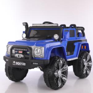 <span class=keywords><strong>Voiture</strong></span> électrique tout-terrain <span class=keywords><strong>2</strong></span> <span class=keywords><strong>places</strong></span> pour enfants, grande taille, avec pneus tout-terrain et pare-chocs avant en plastique, 12V7.0ah - Product Image 4