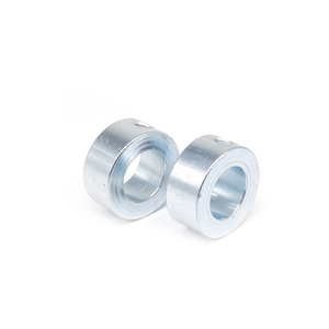 Collier de serrage en acier inoxydable usiné CNC sur mesure, avec vis de réglage et <span class=keywords><strong>anneau</strong></span> de blocage en acier zingué - Product Image 6