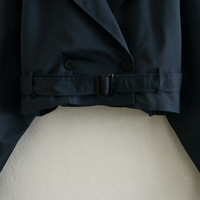 Femmes Printemps Nouvelle Mode Loose Short Style Trench Coat Vintage Long Sleeve Female Chic Overcoat