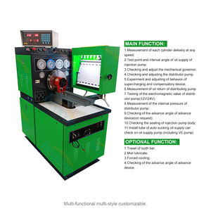 Banc d'essai de pompe à injection de carburant diesel MINI12PSB-A pour l'étalonnage des pompes rotatives mécaniques en ligne - Product Image 2