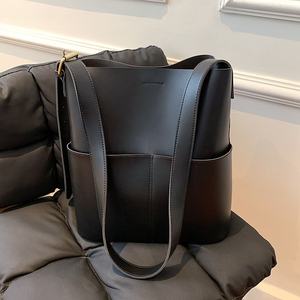 Nuevo Bolso Bandolera Tipo Cubo para Mujer, Gran Capacidad, Estilo Vintage de PU, Moderno, Casual, para Todas las Temporadas - Product Image 6