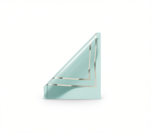 Papel Celofán Coreano de 57x57 cm con Bordes Dorados para Envolver Regalos y Flores, 20 Piezas - Product Image 1