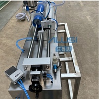 ALUSI 1 Buses Horizontal Anti Corrosif Remplisseur Pesticide Eau de Javel Engrais Liquide Acide Liquide Alcalin Machine de Remplissage